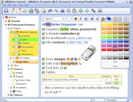 AllMyNotes Organizer Portable screenshot